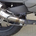 Scarico GPR compatibile con Kymco Quannon 125 2007-2016 - Furore Nero