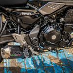 Scarico GPR compatibile con Kawasaki Z 650 RS 2021-2023 - Satinox Poppy 