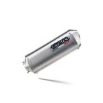 Scarico GPR compatibile con Aprilia Mana 850 Gt 2007-2016 -  Satinox -  Terminale di scarico semi-completo -  omologato -  con db killer estraibile e raccordo specifico