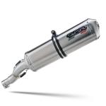 Scarico GPR compatibile con Aprilia Mana 850 Gt 2007-2016 -  Satinox -  Terminale di scarico semi-completo -  omologato -  con db killer estraibile e raccordo specifico