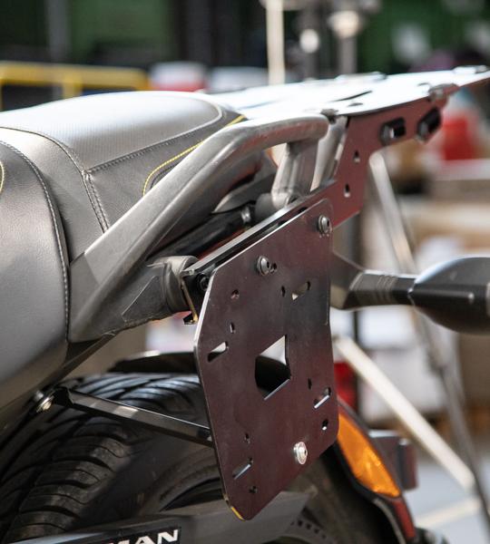 Coppia Supporto Borse Laterali (Per Borse Rigide) Can Am Spyder F3 2014>