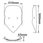 Cupolino Tipo Originale Per Ducati Multistrada 1200 2010>2013