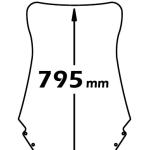 Parabrezza Tipo Originale Alto Per Yamaha Majesty 400 2004>2008