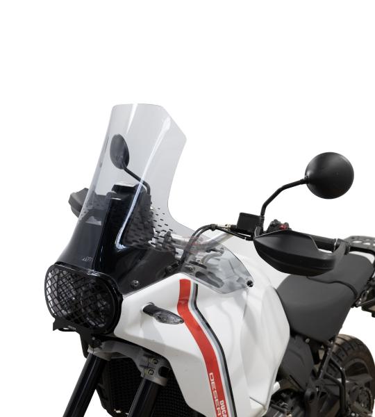 Parabrezza Alto Con Spoiler Laterali Per Ducati Desert X 2022