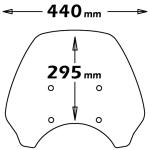 Parabrezza Summer Per Triumph Bonneville 2008>2012