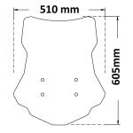 Cupolino Alto Per Suzuki V-Strom 1050 (2020 - 2021 - 2022)
