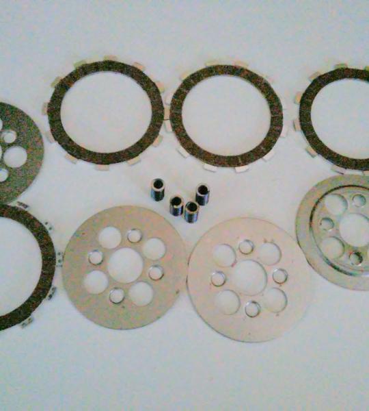 Serie dischi frizione per Aprilia 50 ET, Tuareg, Red Rose