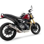 Scarico GPR compatibile con Triumph Scrambler 400 X 2023-2025 - Deeptone Inox