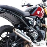 Scarico GPR compatibile con Triumph Scrambler 400 X 2023-2025 - Deeptone Inox