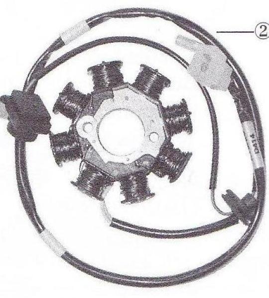 Statore 8 poli Kymco movie 125/XL