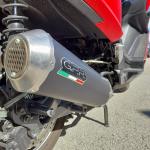Scarico GPR compatibile con Kymco Superdink 125 I.E. 2017-2020 -  Evo4 Road -  Scarico completo omologato - fornito con db killer estraibile - catalizzatore e collettore