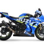 Scarico GPR compatibile con Suzuki Gsx-R 1000 - 1000 R 2021-2025 - M3 Poppy 
