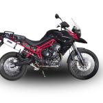 Scarico GPR compatibile con Triumph Tiger 800 - Xr - Xc - Xrx - Xcx - Xrt - Xca 2017-2021 - Albus Evo4