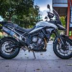 Scarico GPR compatibile con Triumph Tiger 850 2020-2024 - Dual Poppy