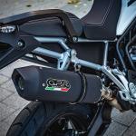 Scarico GPR compatibile con Triumph Tiger 850 2020-2024 - Furore Evo4 Nero