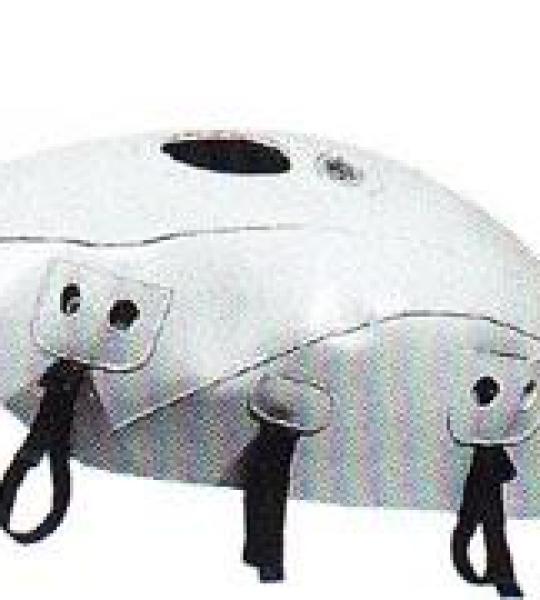 Copriserbatoio bianco per Suzuki Bandit 600-1200 2000-2003