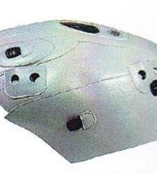 Copriserbatoio bianco per Yamaha FJR 1300 2001-2002