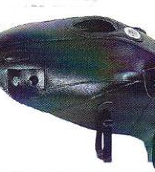 Copriserbatoio nero per Yamaha Fazer 1000 2001