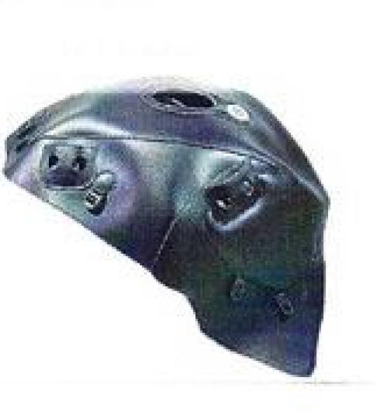 Copriserbatoio nero per Suzuki GSX 1300 Hayabusa