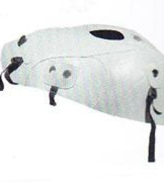 Copriserbatoio bianco per Suzuki GSX F 600-750 2002