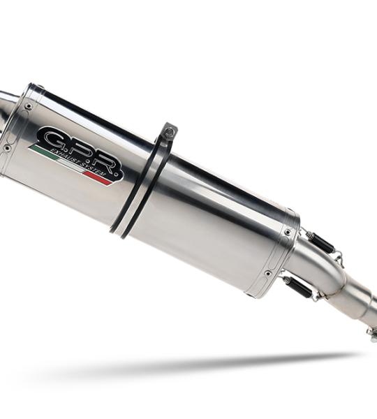 Scarico GPR compatibile con Yamaha YZ 250 F 2006-2009 -  Trioval -  Scarico omologato -  silenziatore con db killer estraibile e raccordo specifico