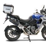 Scarico GPR compatibile con Triumph Tiger 1200 Gt - Rally 2022-2024 - Furore Evo4 Nero