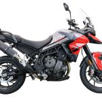 Scarico GPR compatibile con Triumph Tiger 850 2020-2024 - Furore Evo4 Nero