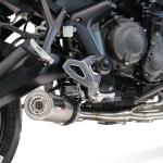 Scarico GPR compatibile con Triumph Tiger Sport 660 2022-2024 - M3 Inox 