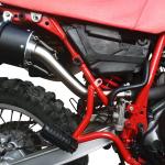 Scarico GPR compatibile con Yamaha Tt 600 1983-1997 -  Trioval -  Scarico omologato -  silenziatore con db killer estraibile e raccordo specifico