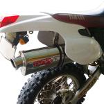 Scarico GPR compatibile con Yamaha Tt 600 R - Tt 600 E 1998-2004 -  Trioval -  Scarico omologato -  silenziatore con db killer estraibile e raccordo specifico