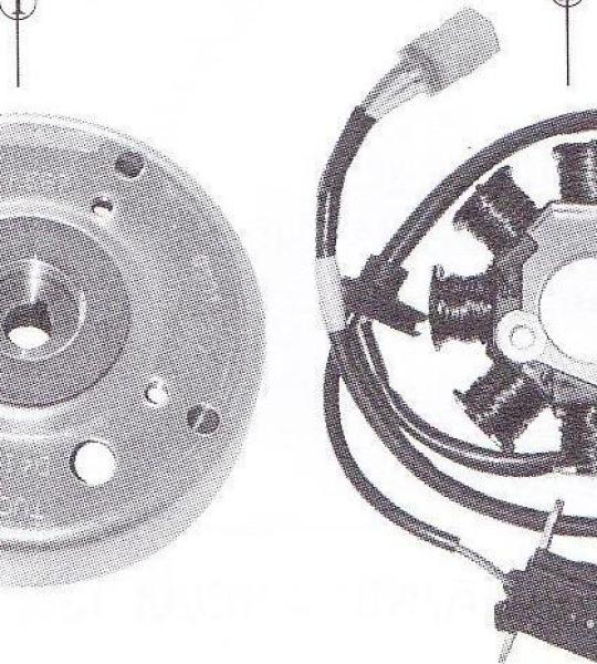 Volano completo per motore Kymco 50 2T