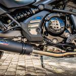 Scarico GPR compatibile con Kawasaki Vulcan 650 S 2021-2023 - M3 Black Titanium