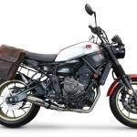 Scarico GPR compatibile con Yamaha Xsr 700 2021-2024 - Deeptone Inox