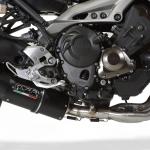 Scarico GPR compatibile con Yamaha XSR900 2016-2021 - Furore Evo4 Nero