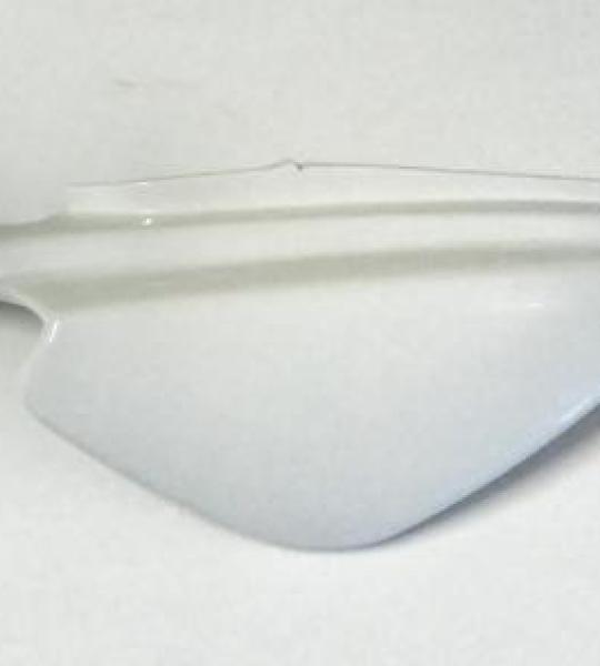 Fianchetto Carena Posteriore Destra Bianca per MBK Booster NG-ROCKET