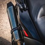 Scarico GPR compatibile con Yamaha T-Max 530 2012-2016 -  Gpe Ann. Poppy -  Scarico completo omologato - fornito con db killer estraibile - catalizzatore e collettore