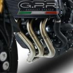 Scarico GPR compatibile con Yamaha XSR900 2022-2024 - Furore Evo4 Nero