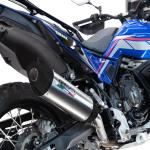 Scarico GPR compatibile con Yamaha Tenere 700 2024-2025 - Furore-X Titanio