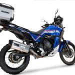 Scarico GPR compatibile con Yamaha Tenere 700 2021-2024 - Hyper Sonic Titanium