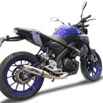 Scarico GPR compatibile con Yamaha Mt 125 2021-2025 - Deeptone Inox