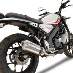 Scarico GPR compatibile con Yamaha XSR 125 2021-2025 - Satinox 