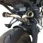 Scarico GPR compatibile con Yamaha MT03 660 2006-2013 -  Gpe Ann. titanium -  Coppia di terminali di scarico omologati -  forniti con db killer removibile -  catalizzatori e raccordi specifici