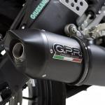 Scarico GPR compatibile con Yamaha Yzf-R 125  2014-2016 -  Furore Nero -  Scarico completo omologato - fornito con db killer estraibile - catalizzatore e collettore