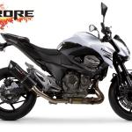 Scarico GPR compatibile con Kawasaki Z 800 E 2009-2016 - Furore Nero
