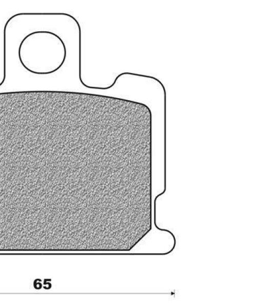 Coppia pasticche anteriore per Yamaha RD 250/350 LC '80