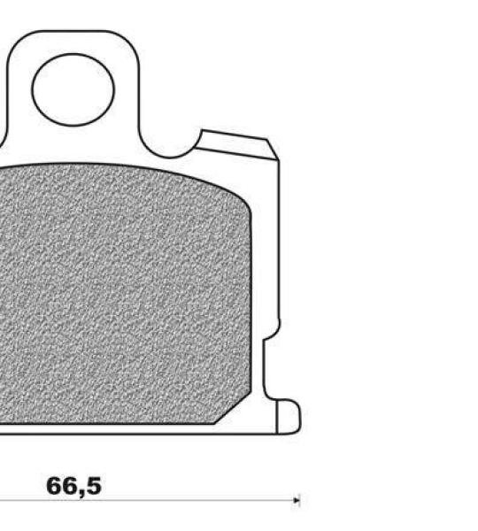 Coppia pasticche anteriore per Yamaha RD 50 MX, RD 250/350 LC dal '81,