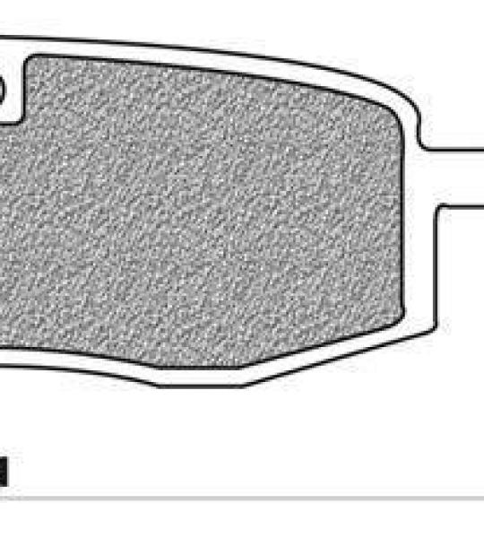 Coppia pasticche anteriore per Yamaha YZ 125/250/490, TT 25350/600