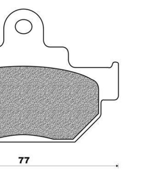 Coppia pasticche anteriori per Suzuki 125 Intruder, GZ 125 Marau