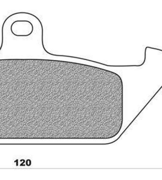 Coppia pasticche anteriore per Cagiva Elefant 350/650, Dakar 750