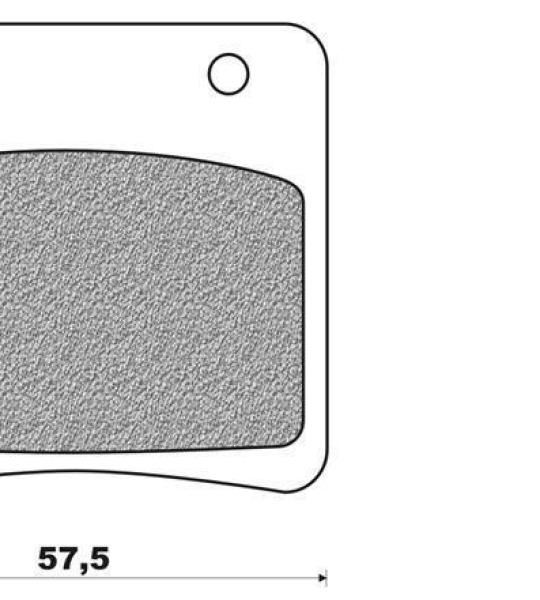 Coppia pasticche anteriore per Suzuki GSX 750 FK, GSX 1100 FK-L-M